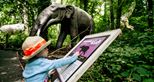 Kids Days out in Kent at Dinosaur Forest, Port Lympne Hotel & Reserve