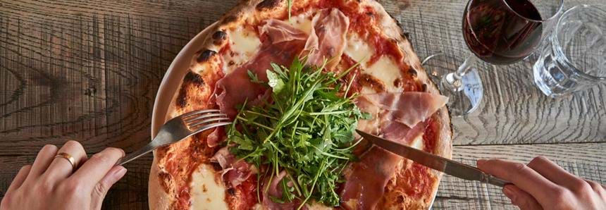 Babydoll's Wood Fired Pizza Restaurant at Port Lympne Hotel & Reserve in Kent